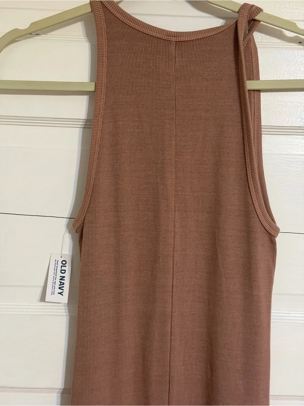 Old Navy Ribbed Tank Dress in Dusty Rose Old Navy Ribbed Tank Dress in Dusty Rose